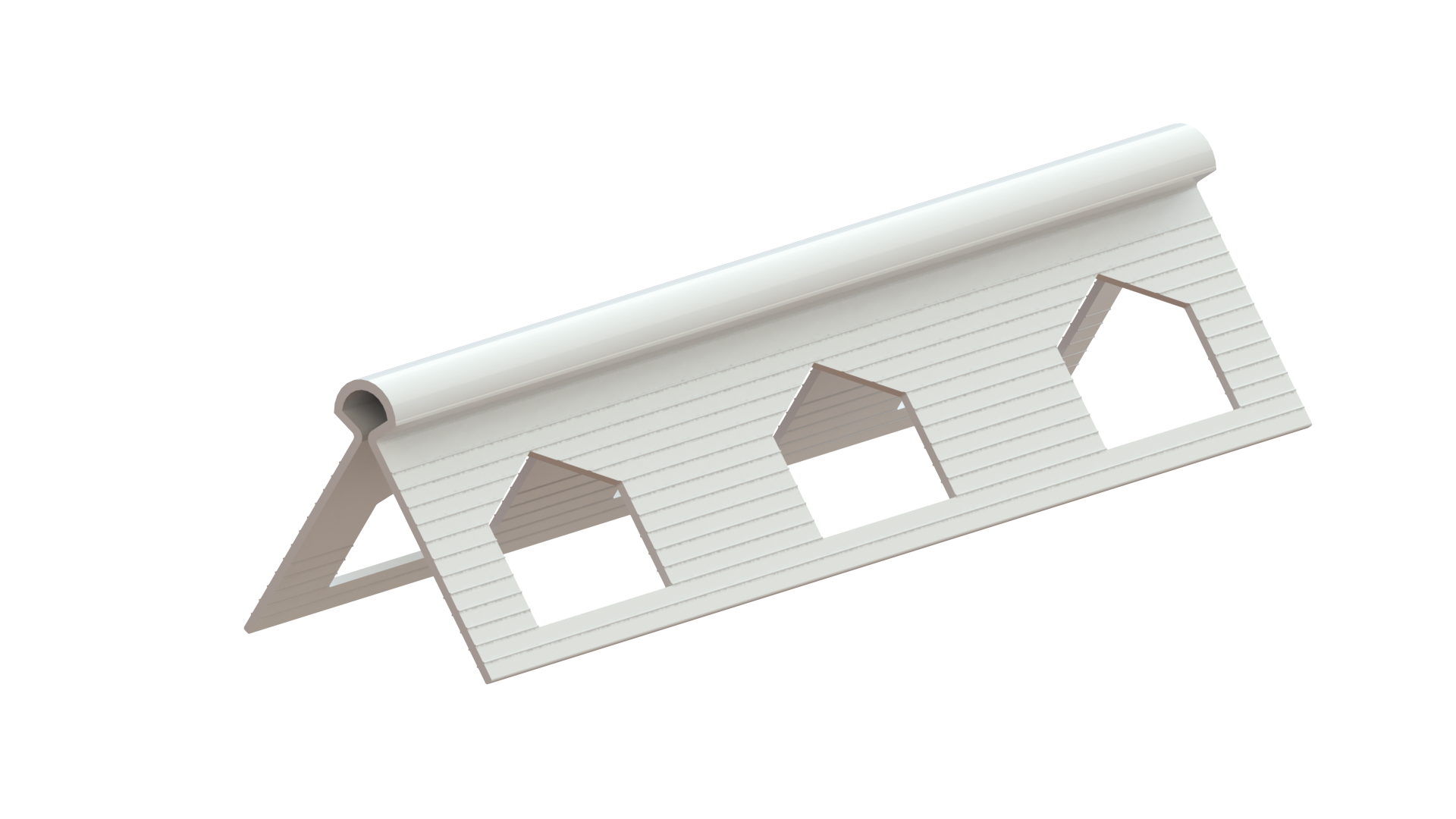 Angle brackets for mortar